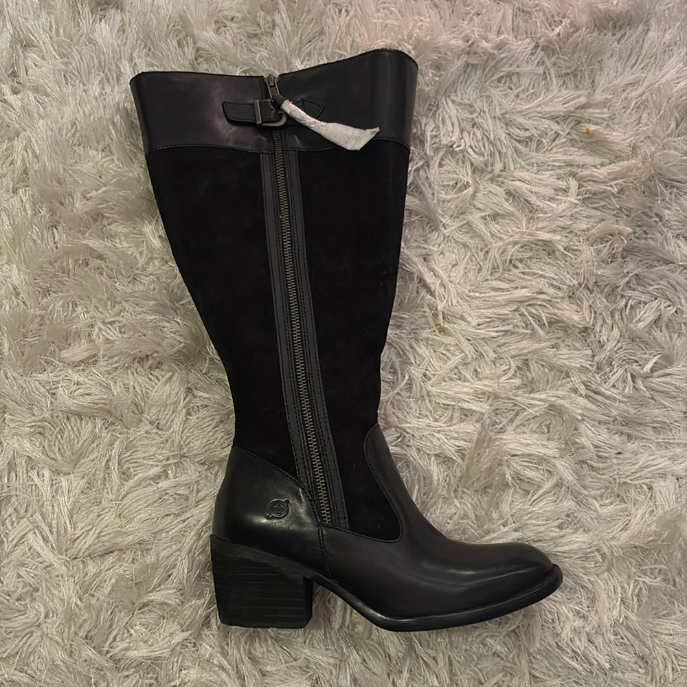 Born Uchee Black Knee High Boots